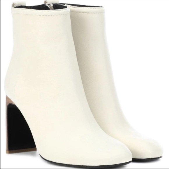 NWT rag & bone Ellis Boot Ivory Italian Leather $595 MSRP. Size 8 - Picture 3 of 16